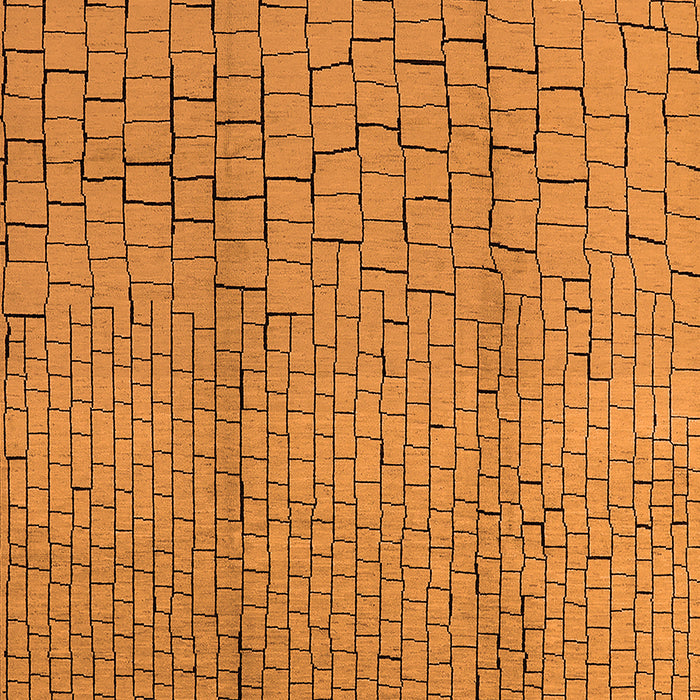 Machine Washable Solid Orange Modern Area Rugs, wshurb1213org