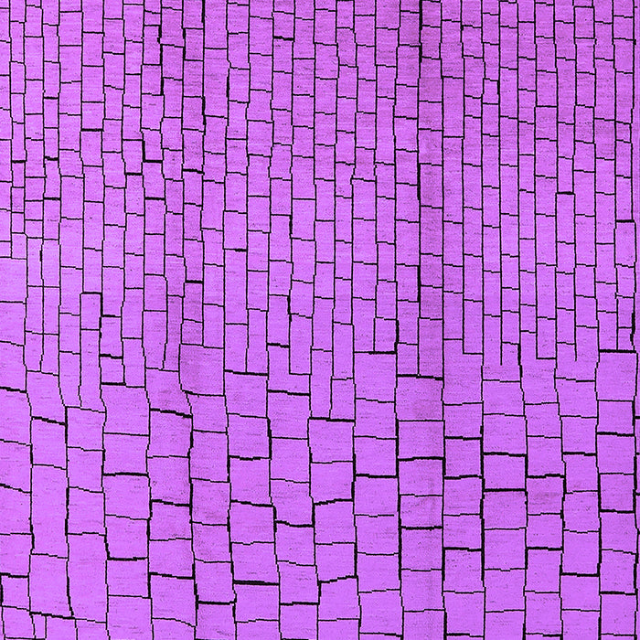 Solid Purple Modern Rug, urb1213pur