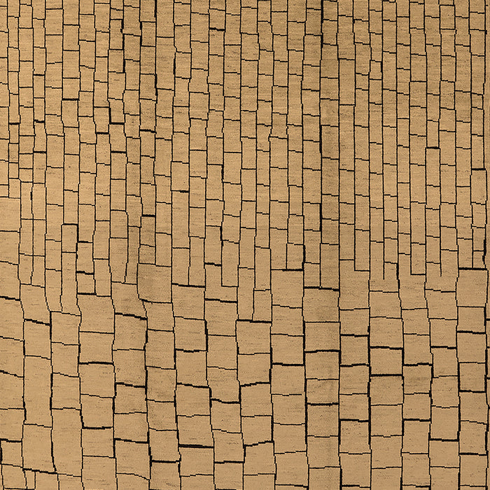 Solid Brown Modern Rug, urb1213brn