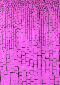 Solid Pink Modern Rug, urb1213pnk