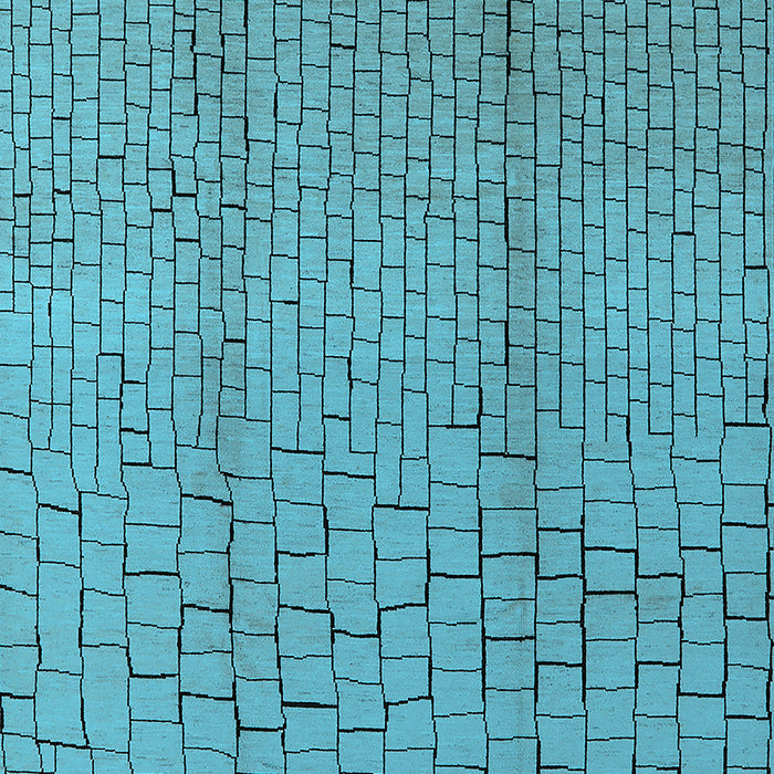 Solid Light Blue Modern Rug, urb1213lblu