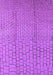 Machine Washable Solid Purple Modern Area Rugs, wshurb1213pur