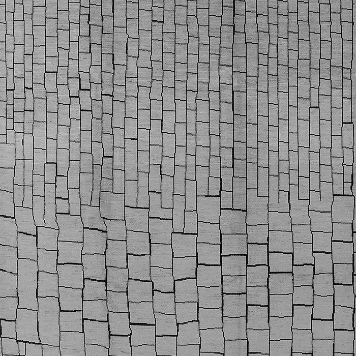 Machine Washable Solid Gray Modern Rug, wshurb1213gry