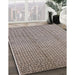 Machine Washable Industrial Modern Sandstone Brown Rug in a Family Room, wshurb1213