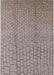 Mid-Century Modern Sandstone Brown Solid Rug, urb1213