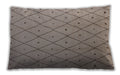 Mid-Century Modern Urban Rose Dust Purple Lumbar Throw Pillow, 13 inch by 19 inch, lburb1214