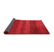 Solid Red Modern Area Rugs