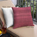 Front View of Mid-Century Modern Urban Square Red Throw Pillow, 18 inch by 18 inch, pwurb1215