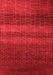 Solid Red Modern Area Rugs