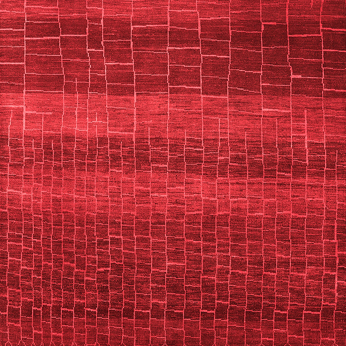 Solid Red Modern Area Rugs