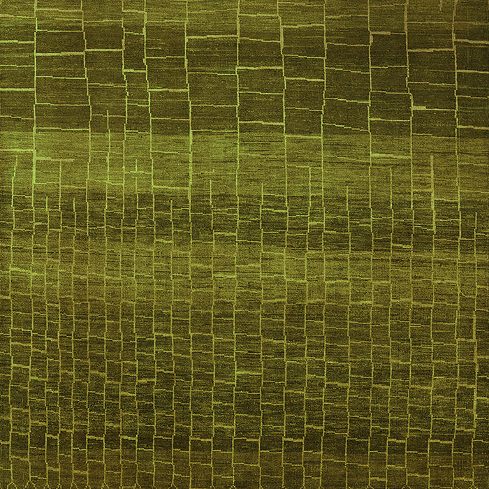 Machine Washable Solid Green Modern Area Rugs, wshurb1215grn