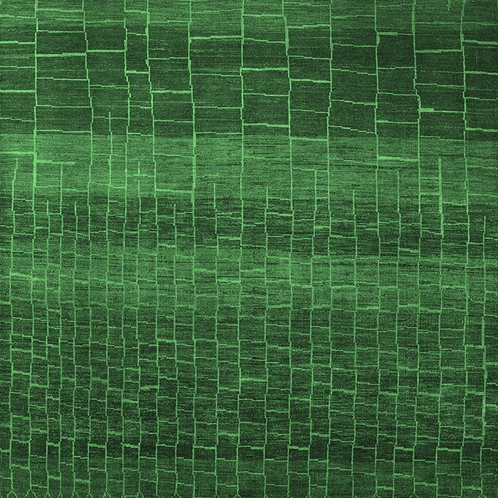 Solid Emerald Green Modern Rug, urb1215emgrn