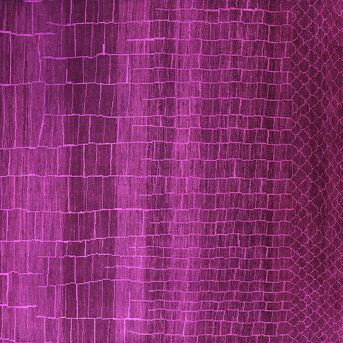 Square Machine Washable Solid Purple Modern Area Rugs, wshurb1215pur