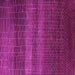 Square Machine Washable Solid Purple Modern Area Rugs, wshurb1215pur