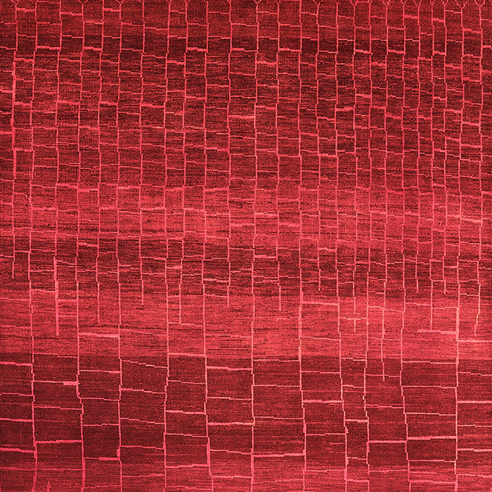 Solid Orange Modern Rug, urb1215org