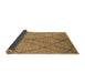 Sideview of Solid Brown Modern Rug, urb1216brn