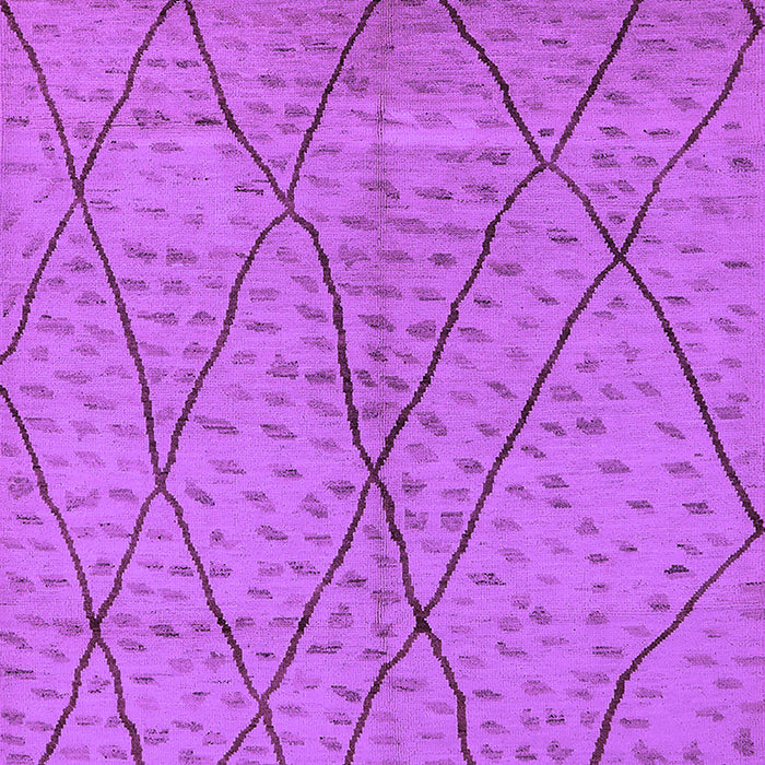 Machine Washable Solid Purple Modern Area Rugs, wshurb1216pur