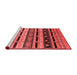 Modern Red Washable Rugs