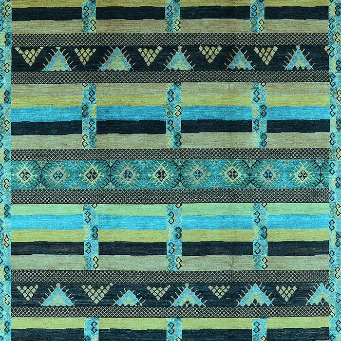 Solid Light Blue Modern Rug, urb1217lblu