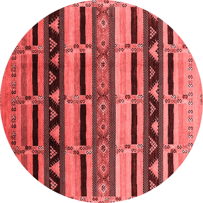 Solid Red Modern Rug, urb1217red