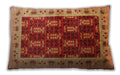 Mid-Century Modern Urban Orange Lumbar Throw Pillow, 13 inch by 19 inch, lburb1218