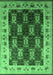 Oriental Emerald Green Traditional Rug, urb1218emgrn