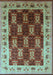 Oriental Light Blue Traditional Rug, urb1218lblu