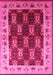 Oriental Pink Traditional Rug, urb1218pnk