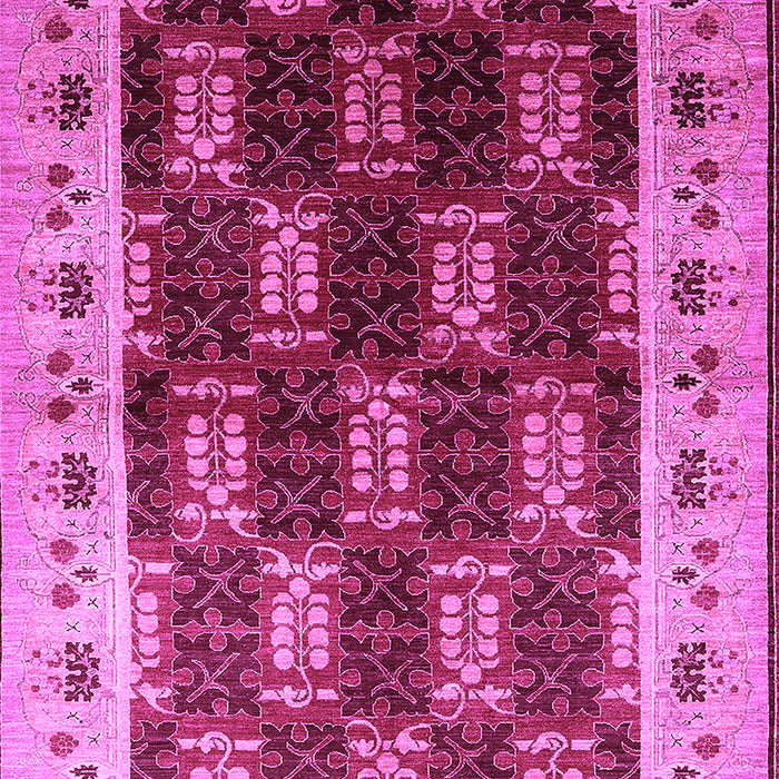 Machine Washable Oriental Purple Traditional Area Rugs, wshurb1218pur