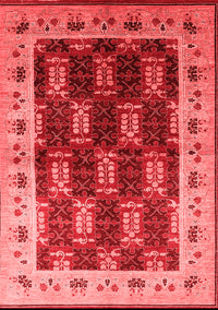 Oriental Red Traditional Rug, urb1218red