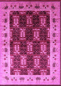 Oriental Purple Traditional Rug, urb1218pur