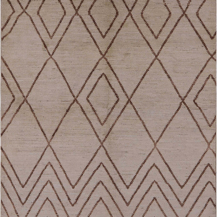 Machine Washable Industrial Modern Dark Almond Brown Rug, wshurb1219