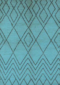 Solid Light Blue Modern Rug, urb1219lblu