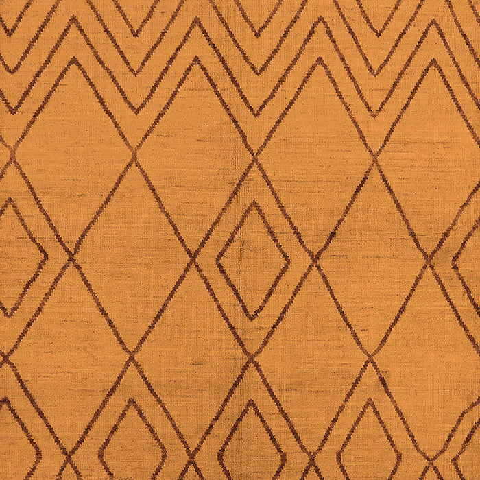 Solid Orange Modern Rug, urb1219org