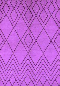 Solid Purple Modern Rug, urb1219pur