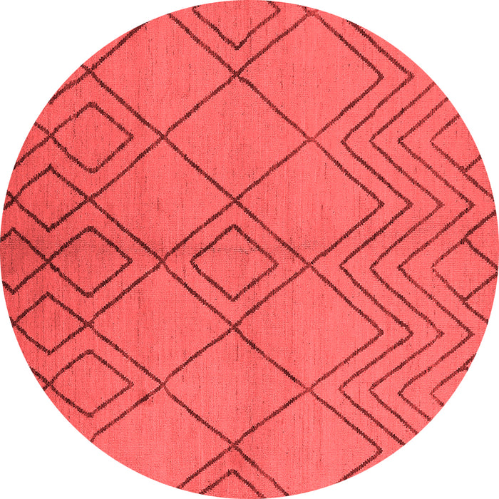 Solid Red Modern Rug, urb1219red