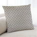 Lifestyle Image of Mid-Century Modern Urban Square Desert Sand Beige Throw Pillow, 18 inch by 18 inch, pwurb121