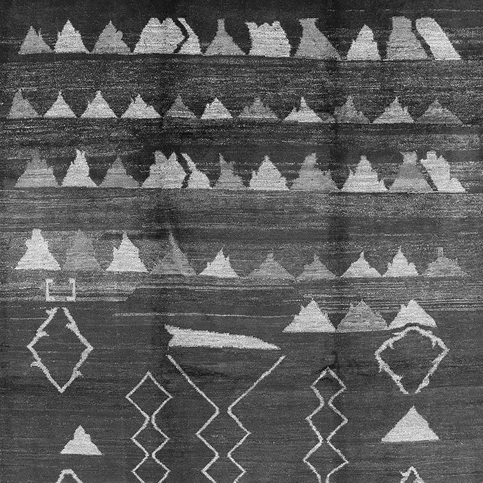 Solid Gray Modern Rug, urb1220gry