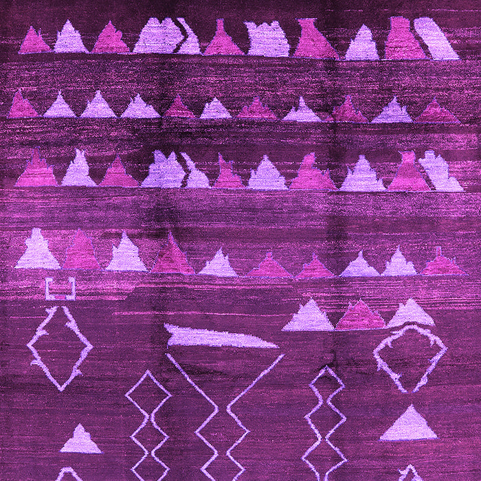 Machine Washable Solid Pink Modern Rug, wshurb1220pnk