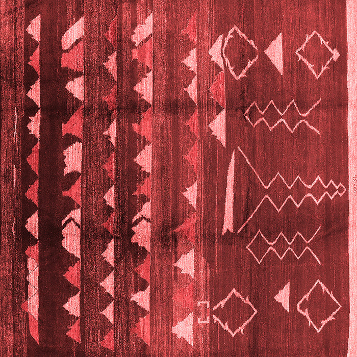 Solid Red Modern Rug, urb1220red