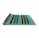 Sideview of Solid Light Blue Modern Rug, urb1221lblu