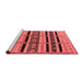 Modern Red Washable Rugs