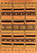 Machine Washable Solid Orange Modern Area Rugs, wshurb1221org