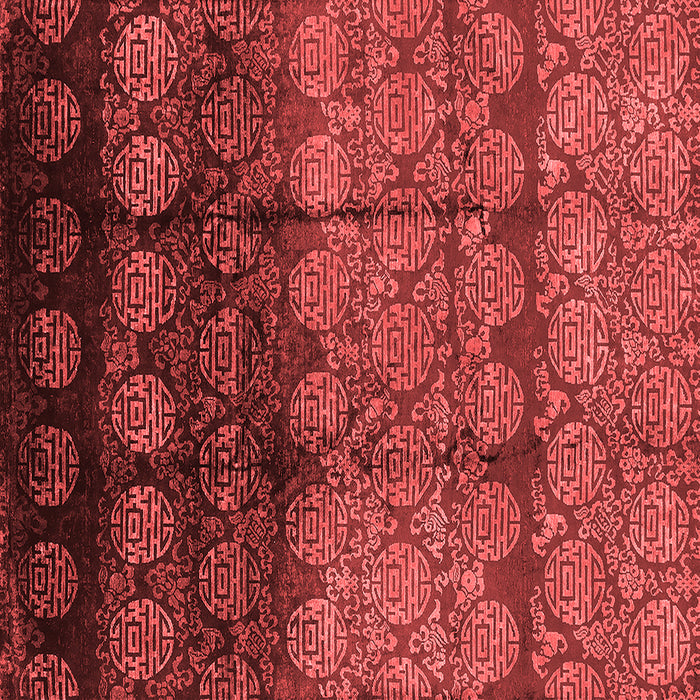 Oriental Red Industrial Rug, urb1222red