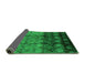 Sideview of Oriental Green Industrial Rug, urb1222grn