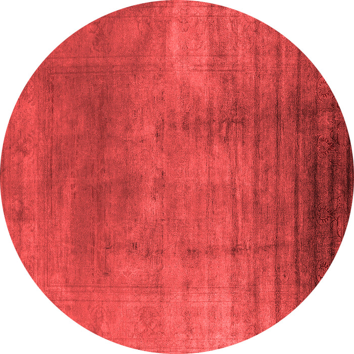 Machine Washable Oriental Red Traditional Rug, wshurb1223red