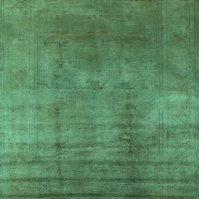 Machine Washable Oriental Turquoise Traditional Area Rugs, wshurb1223turq