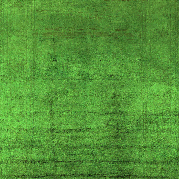 Machine Washable Oriental Green Traditional Area Rugs, wshurb1223grn