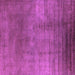 Square Oriental Purple Traditional Rug, urb1223pur