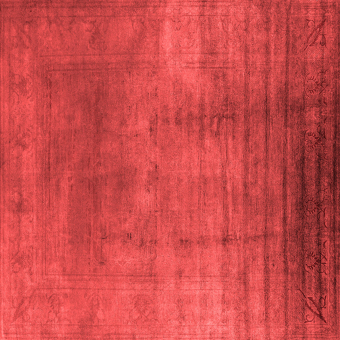 Machine Washable Oriental Red Traditional Rug, wshurb1223red